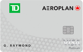 TD Aeroplan Visa Platinum card